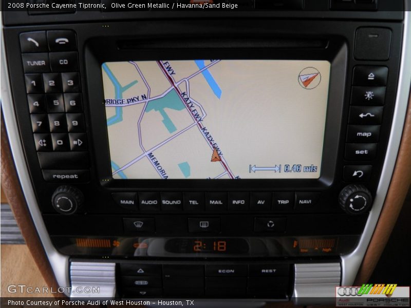 Olive Green Metallic / Havanna/Sand Beige 2008 Porsche Cayenne Tiptronic