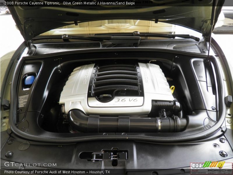 Olive Green Metallic / Havanna/Sand Beige 2008 Porsche Cayenne Tiptronic