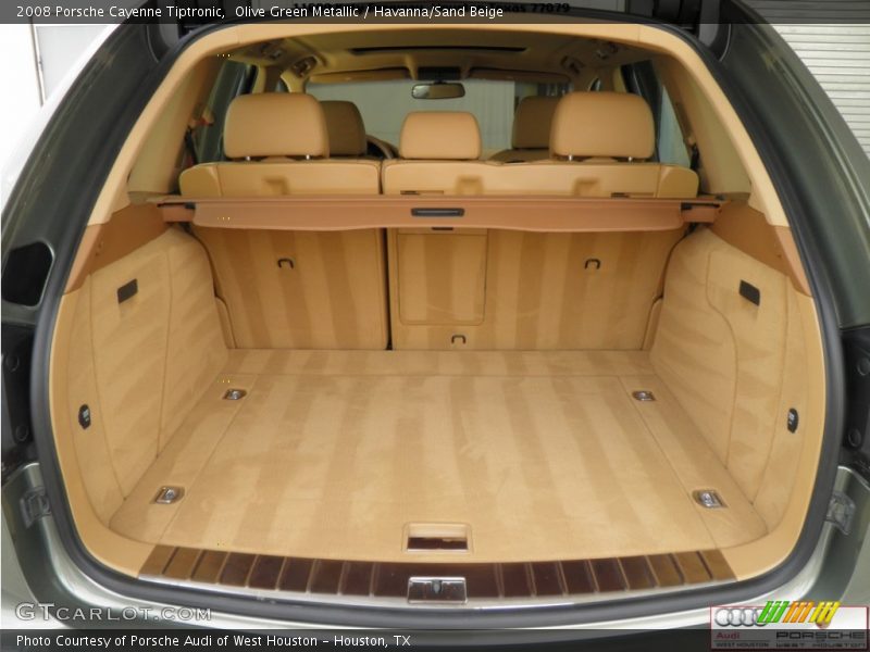 Olive Green Metallic / Havanna/Sand Beige 2008 Porsche Cayenne Tiptronic