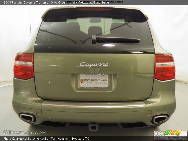 Olive Green Metallic / Havanna/Sand Beige 2008 Porsche Cayenne Tiptronic