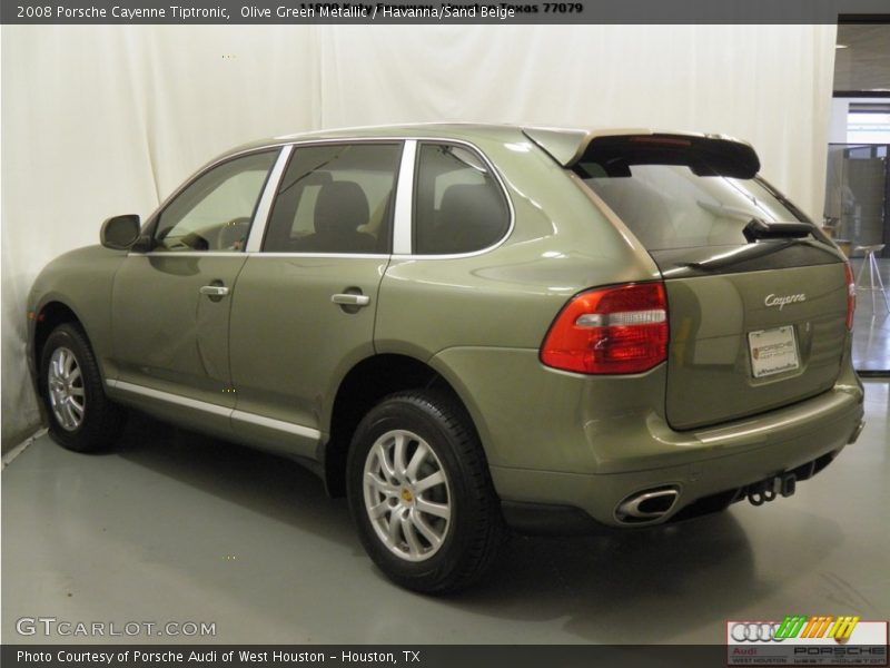Olive Green Metallic / Havanna/Sand Beige 2008 Porsche Cayenne Tiptronic