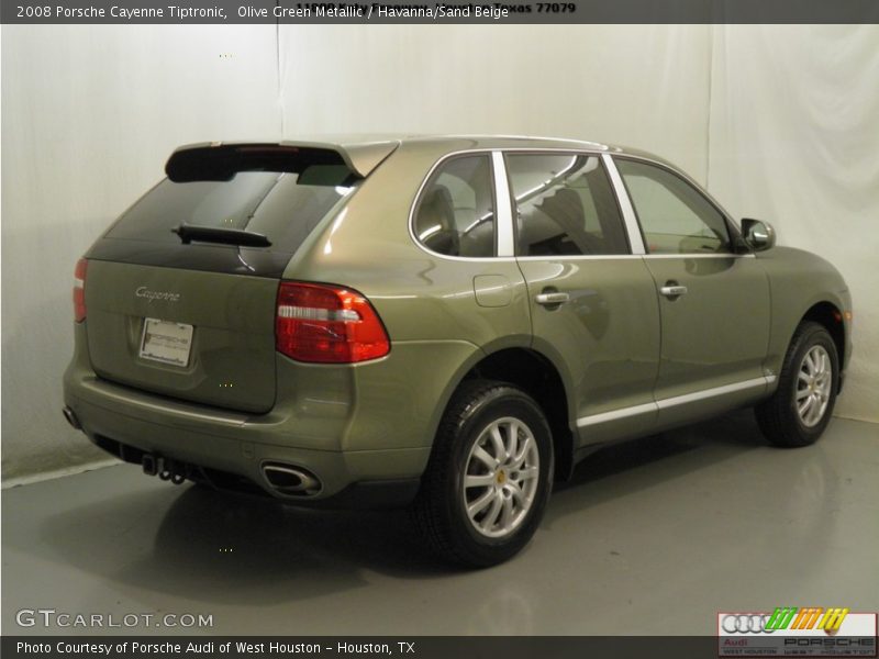 Olive Green Metallic / Havanna/Sand Beige 2008 Porsche Cayenne Tiptronic
