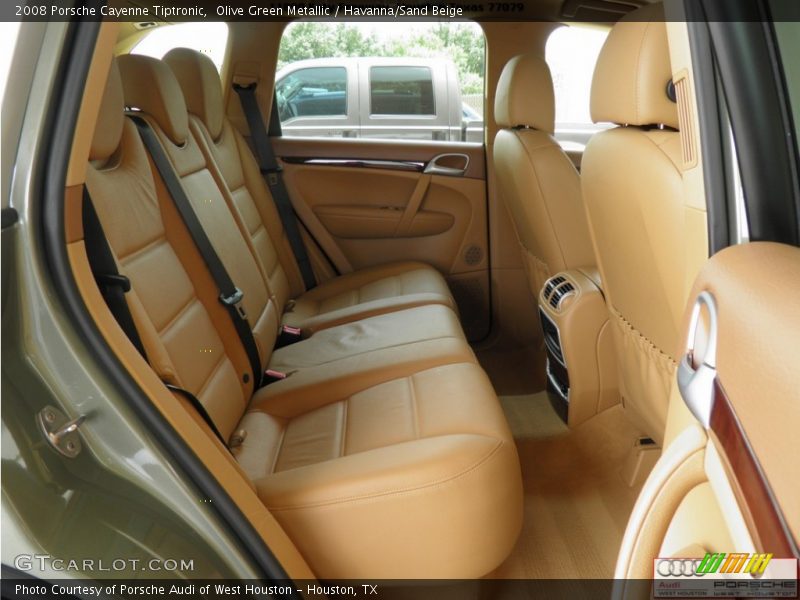 Olive Green Metallic / Havanna/Sand Beige 2008 Porsche Cayenne Tiptronic