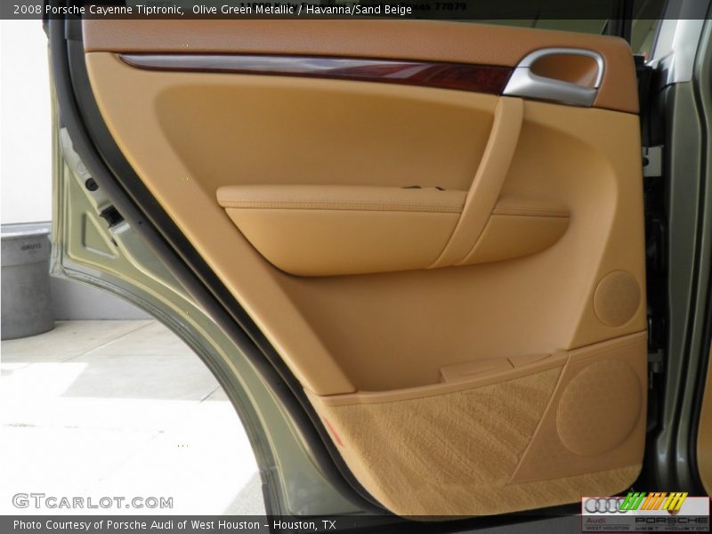 Olive Green Metallic / Havanna/Sand Beige 2008 Porsche Cayenne Tiptronic