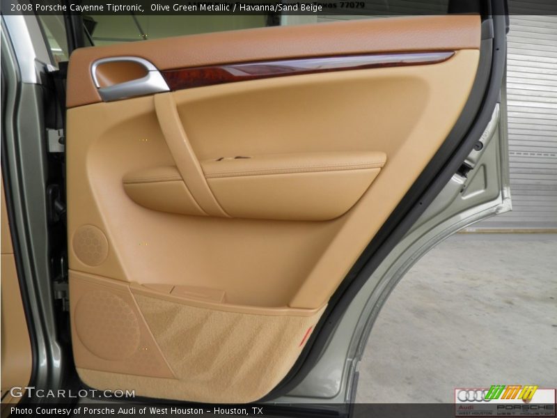 Olive Green Metallic / Havanna/Sand Beige 2008 Porsche Cayenne Tiptronic