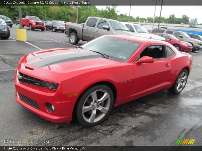 Victory Red / Black 2011 Chevrolet Camaro SS/RS Coupe