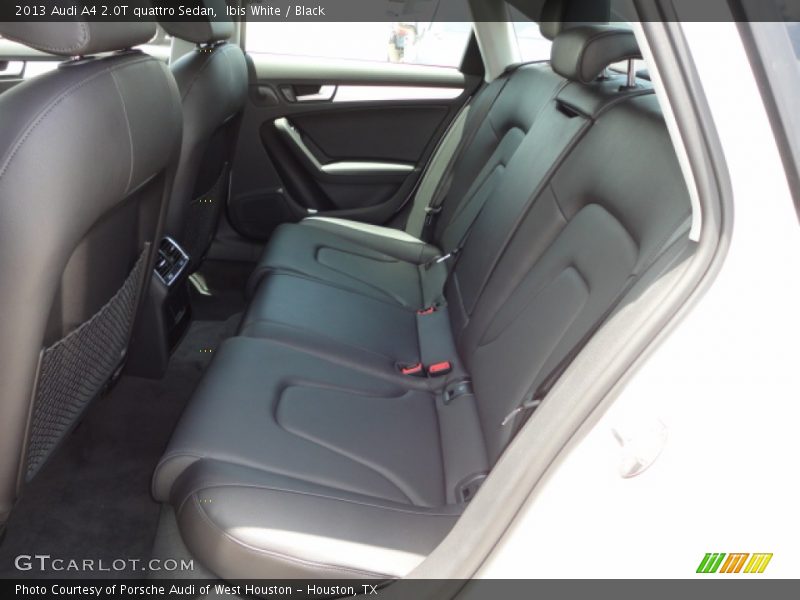 Ibis White / Black 2013 Audi A4 2.0T quattro Sedan