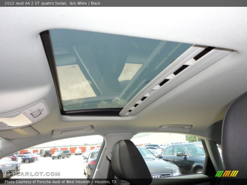 Ibis White / Black 2013 Audi A4 2.0T quattro Sedan