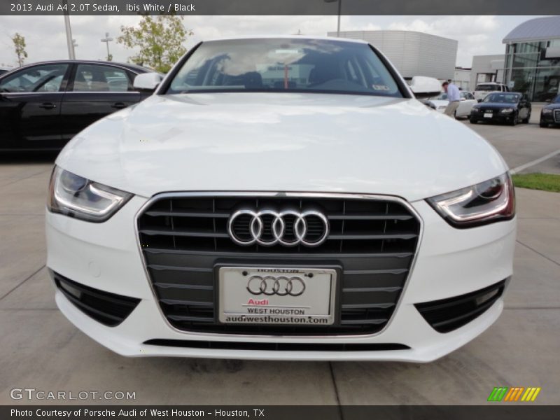 Ibis White / Black 2013 Audi A4 2.0T Sedan