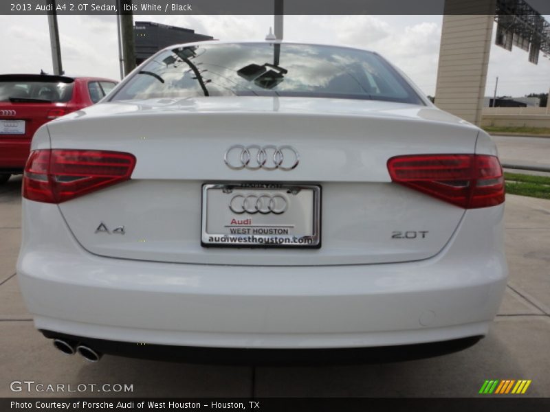 Ibis White / Black 2013 Audi A4 2.0T Sedan