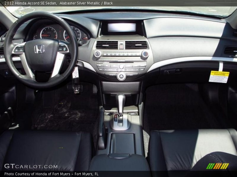 Dashboard of 2012 Accord SE Sedan