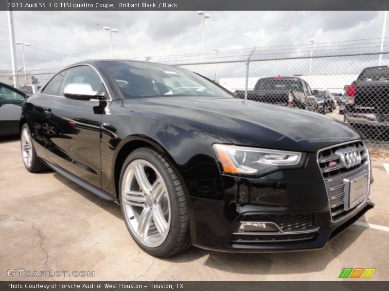Front 3/4 View of 2013 S5 3.0 TFSI quattro Coupe