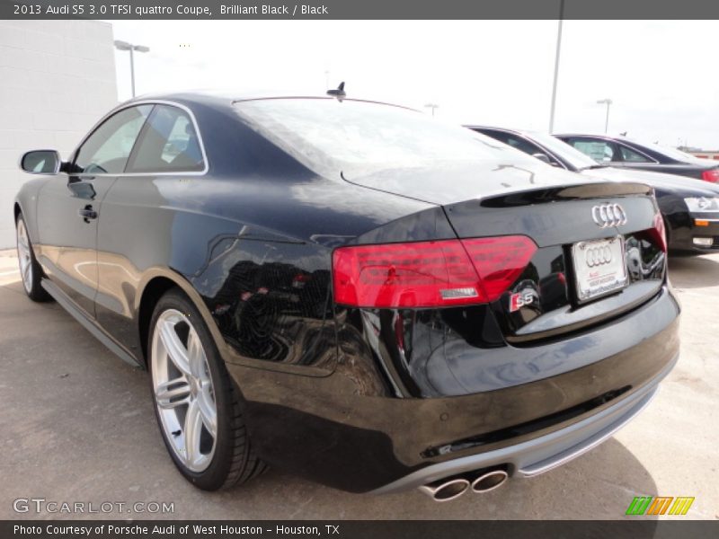 Brilliant Black / Black 2013 Audi S5 3.0 TFSI quattro Coupe