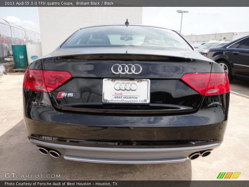 Brilliant Black / Black 2013 Audi S5 3.0 TFSI quattro Coupe