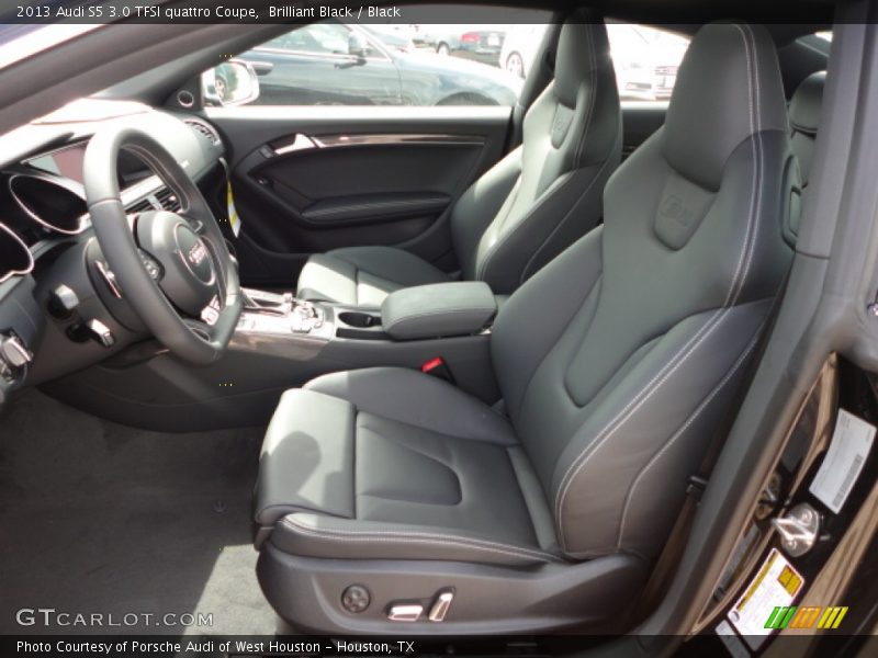 Front Seat of 2013 S5 3.0 TFSI quattro Coupe
