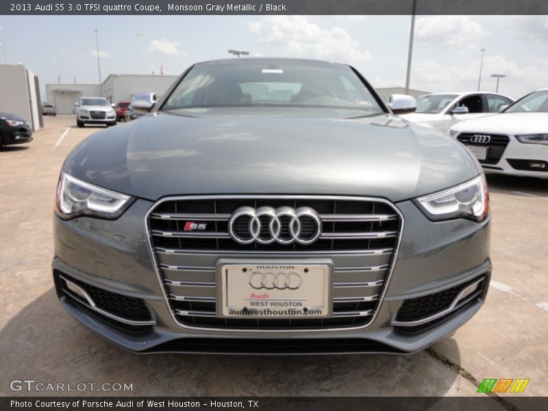 Monsoon Gray Metallic / Black 2013 Audi S5 3.0 TFSI quattro Coupe