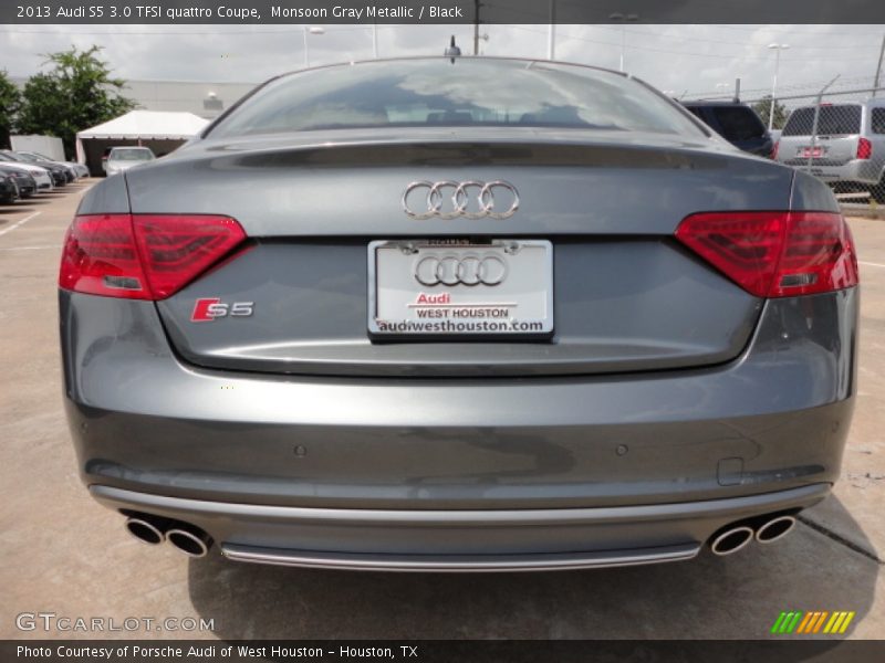 Monsoon Gray Metallic / Black 2013 Audi S5 3.0 TFSI quattro Coupe