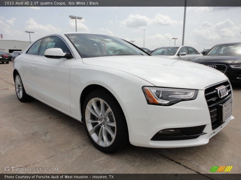 Ibis White / Black 2013 Audi A5 2.0T quattro Coupe