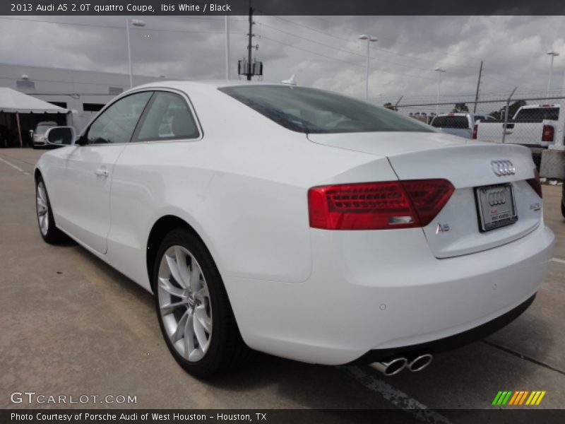 Ibis White / Black 2013 Audi A5 2.0T quattro Coupe