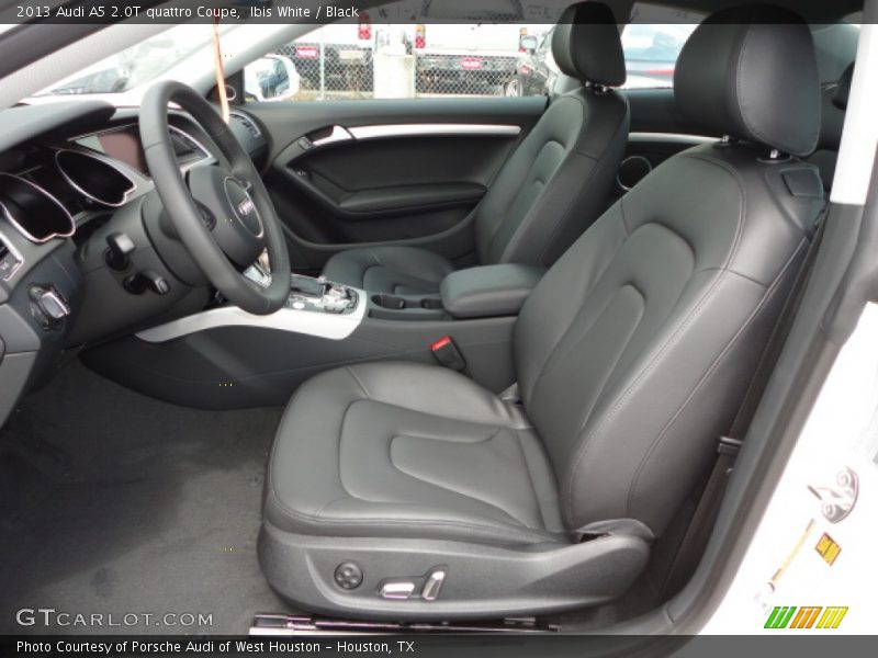 Ibis White / Black 2013 Audi A5 2.0T quattro Coupe