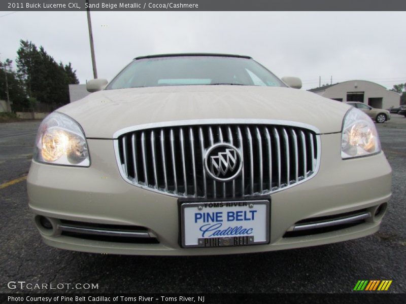 Sand Beige Metallic / Cocoa/Cashmere 2011 Buick Lucerne CXL