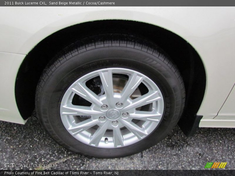 Sand Beige Metallic / Cocoa/Cashmere 2011 Buick Lucerne CXL