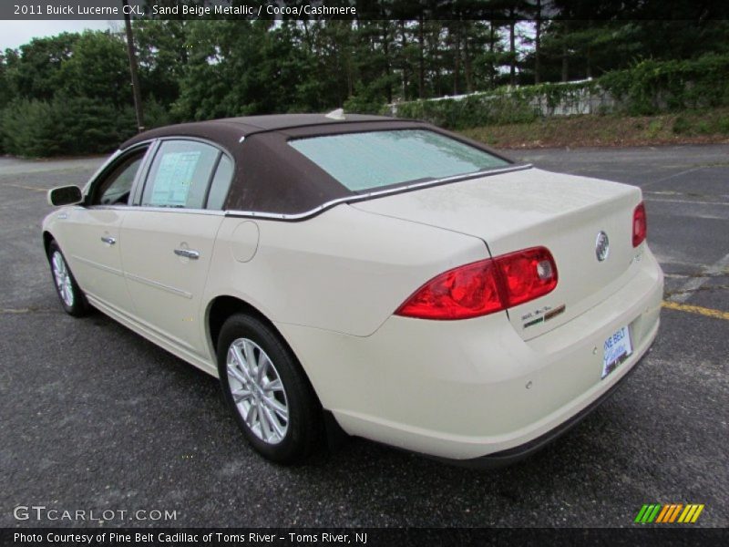 Sand Beige Metallic / Cocoa/Cashmere 2011 Buick Lucerne CXL