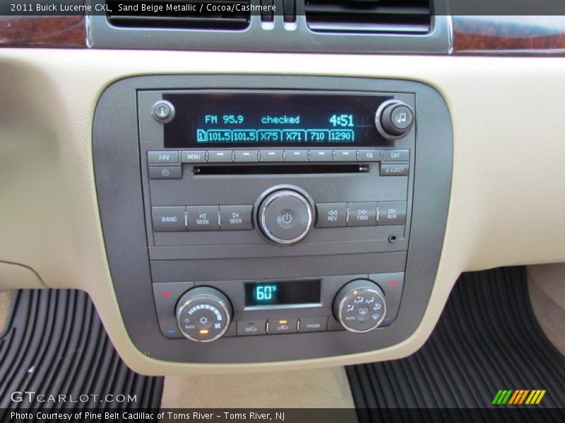 Sand Beige Metallic / Cocoa/Cashmere 2011 Buick Lucerne CXL