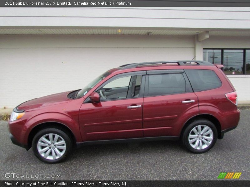  2011 Forester 2.5 X Limited Camelia Red Metallic