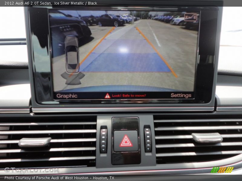 Ice Silver Metallic / Black 2012 Audi A6 2.0T Sedan