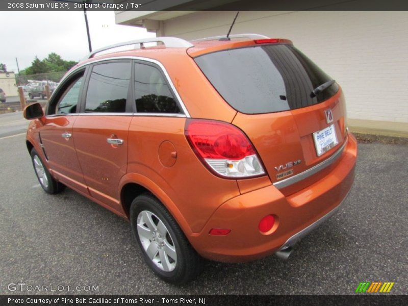 Sunburst Orange / Tan 2008 Saturn VUE XR