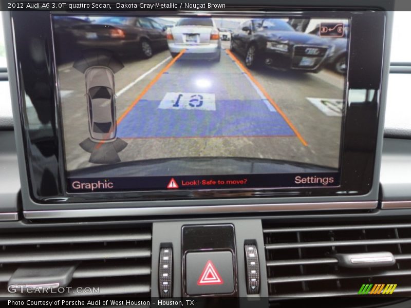 Dakota Gray Metallic / Nougat Brown 2012 Audi A6 3.0T quattro Sedan