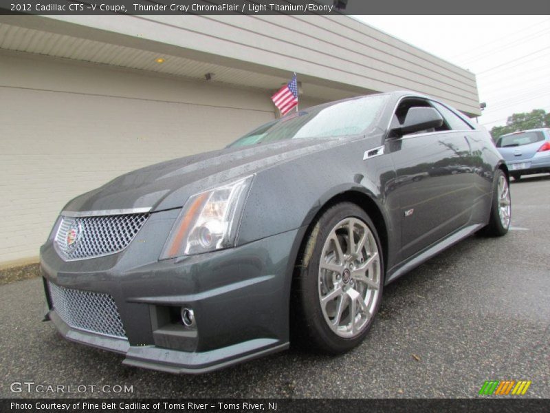 Front 3/4 View of 2012 CTS -V Coupe