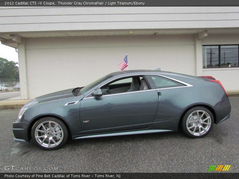  2012 CTS -V Coupe Thunder Gray ChromaFlair