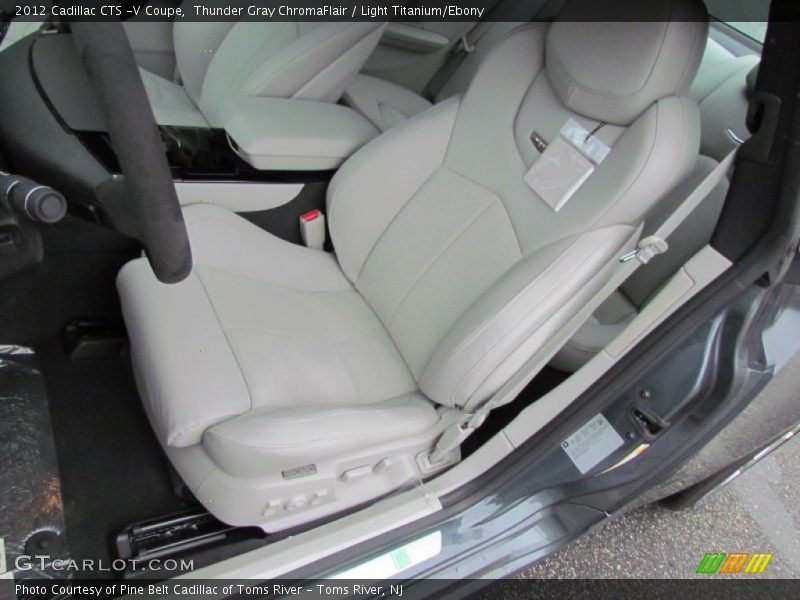 Front Seat of 2012 CTS -V Coupe