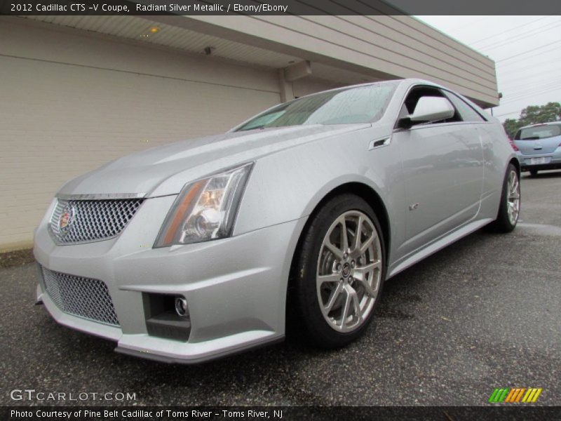 Front 3/4 View of 2012 CTS -V Coupe
