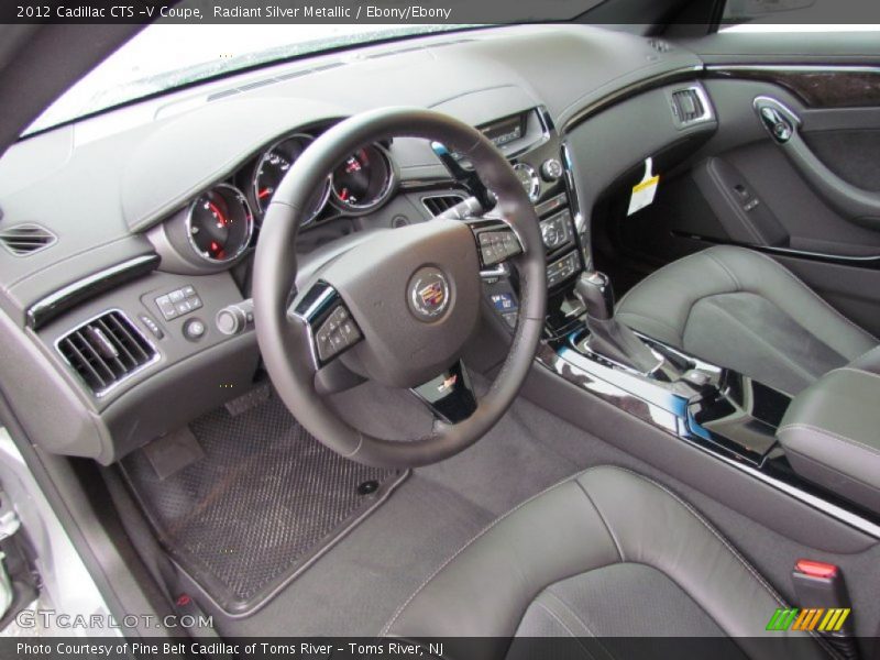 Ebony/Ebony Interior - 2012 CTS -V Coupe 