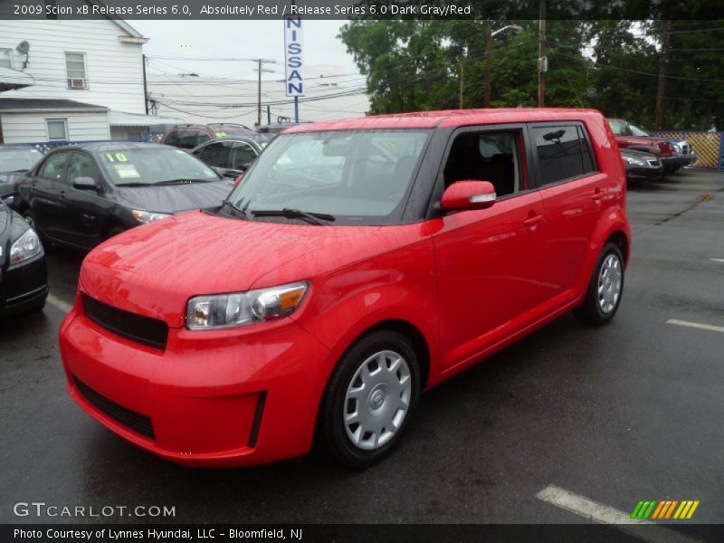 Absolutely Red / Release Series 6.0 Dark Gray/Red 2009 Scion xB Release Series 6.0