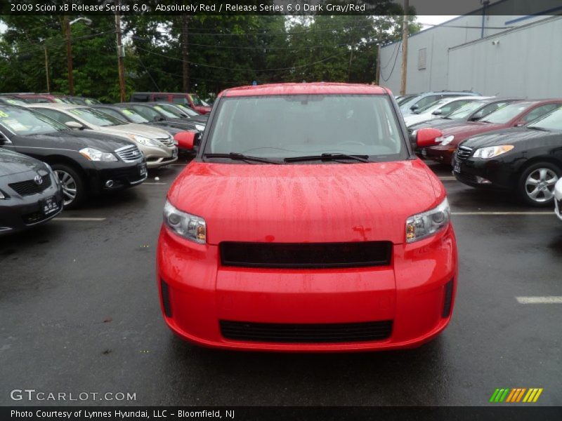 Absolutely Red / Release Series 6.0 Dark Gray/Red 2009 Scion xB Release Series 6.0