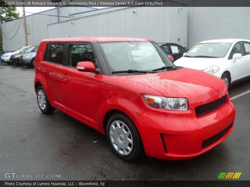 Absolutely Red / Release Series 6.0 Dark Gray/Red 2009 Scion xB Release Series 6.0