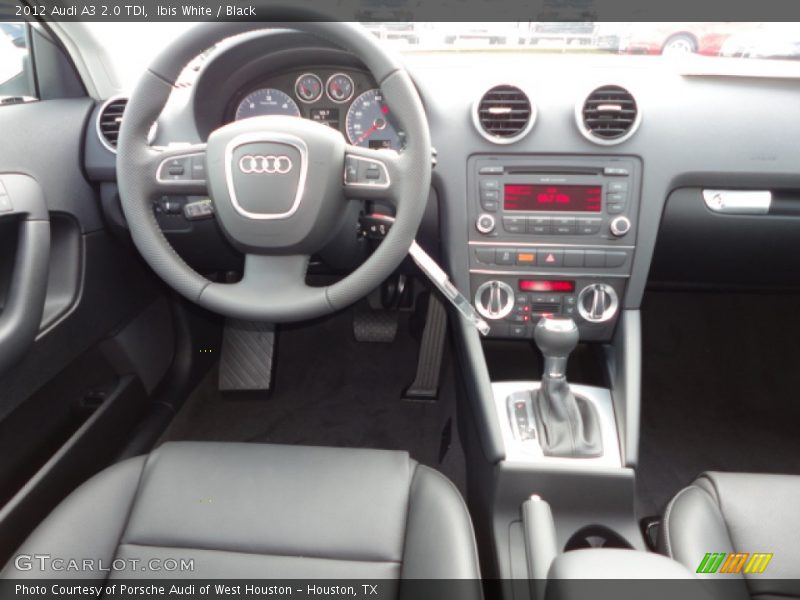 Ibis White / Black 2012 Audi A3 2.0 TDI