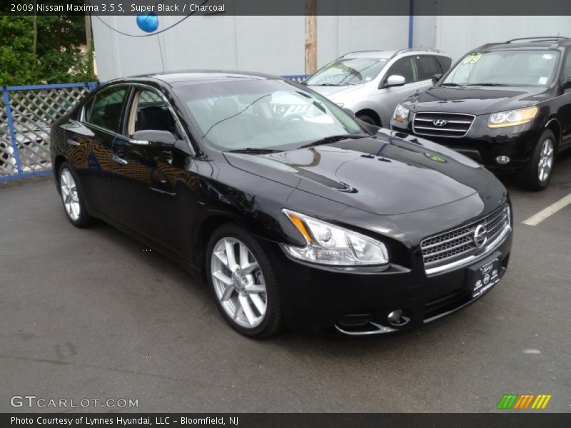 Super Black / Charcoal 2009 Nissan Maxima 3.5 S