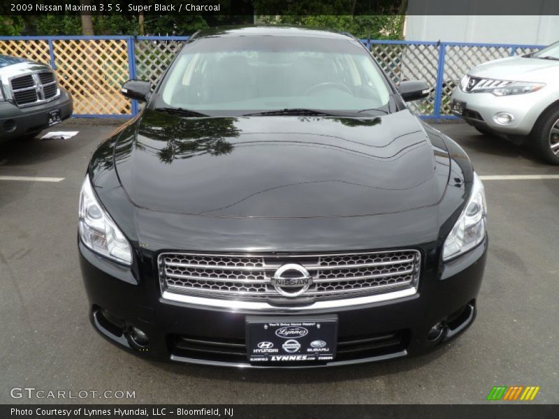 Super Black / Charcoal 2009 Nissan Maxima 3.5 S