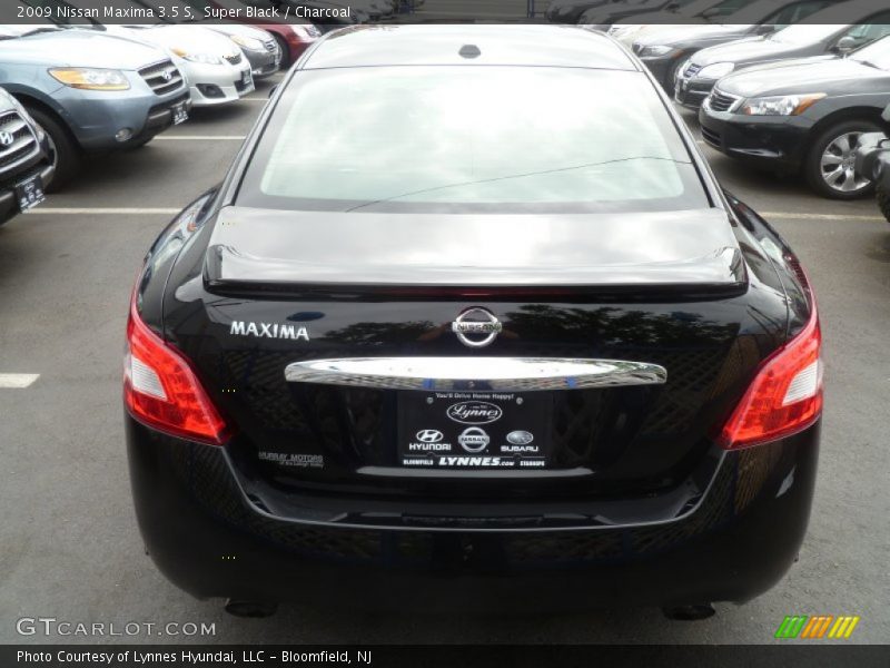 Super Black / Charcoal 2009 Nissan Maxima 3.5 S