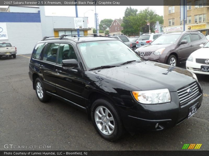 Obsidian Black Pearl / Graphite Gray 2007 Subaru Forester 2.5 X Premium