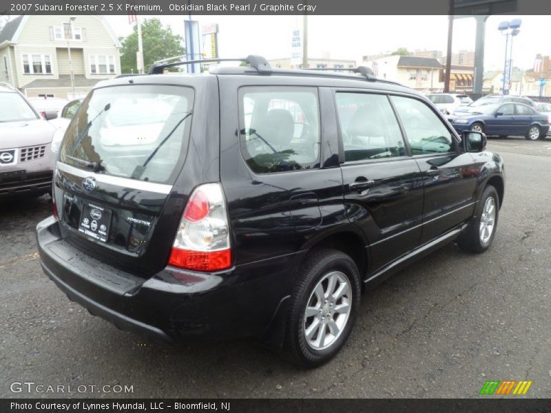 Obsidian Black Pearl / Graphite Gray 2007 Subaru Forester 2.5 X Premium