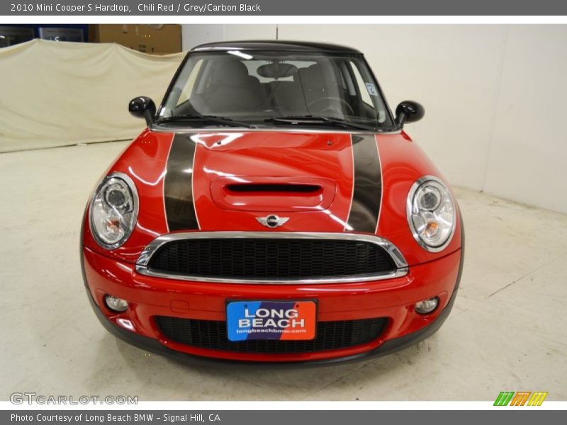Chili Red / Grey/Carbon Black 2010 Mini Cooper S Hardtop
