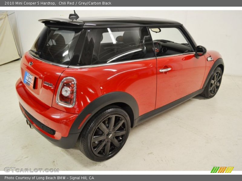 Chili Red / Grey/Carbon Black 2010 Mini Cooper S Hardtop