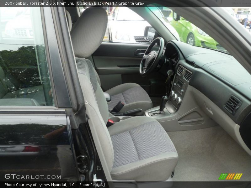 Obsidian Black Pearl / Graphite Gray 2007 Subaru Forester 2.5 X Premium