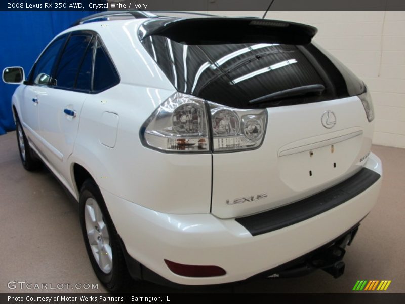 Crystal White / Ivory 2008 Lexus RX 350 AWD